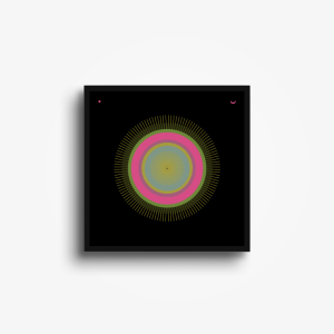 Artwork ,,Monad Renaissance,, 2025 32x32cm